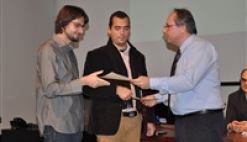 Συμμετοχή Υπεύθυνου Δημοσιότητας & Πληροφόρησης της ΚΕΠΑ-ΑΝΕΜ κ. Ιωάννη Τσιτσόπουλου στην τελετή βράβευσης του διαγωνισμού  Επιχειρηματικής Ιδέας 2013 του ΑΠΘ